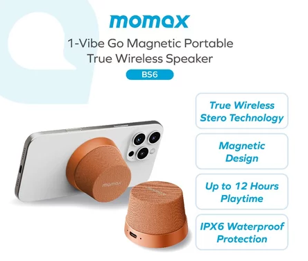 Magnetic Portable True Wireless Speaker