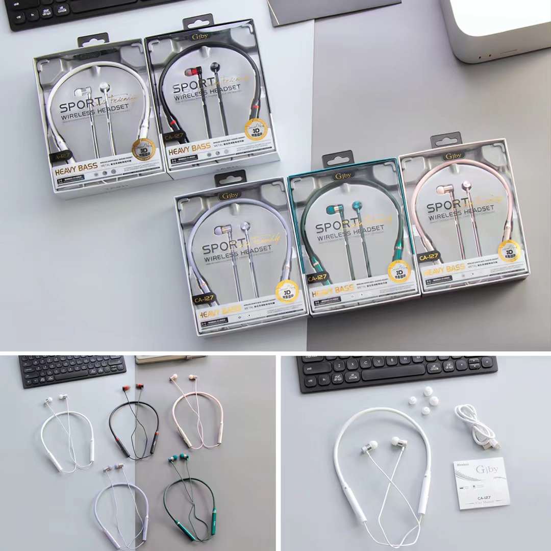 Neckband-style Bluetooth Earphones