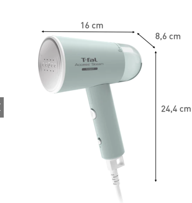 Tefal Origin Travel Handheld Garment Steamer