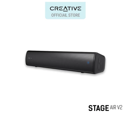 Compact Under-Monitor USB Soundbar
