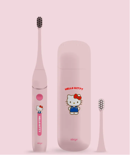 Stryv PocketSmile Sanrio Collection | Sonic Electric Toothbrush
