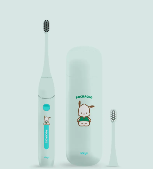 Stryv PocketSmile Sanrio Collection | Sonic Electric Toothbrush
