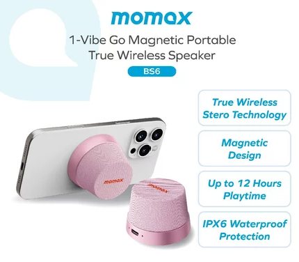 Magnetic Portable True Wireless Speaker