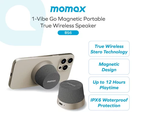 Magnetic Portable True Wireless Speaker